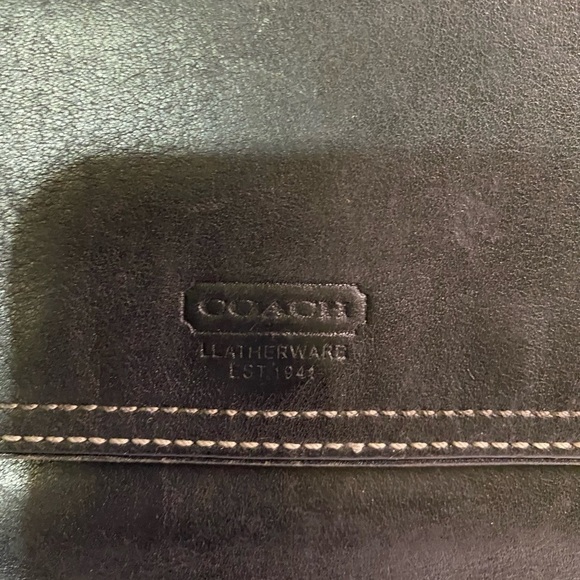 COPY - Coach vintage black leather wallet - Picture 5 of 6